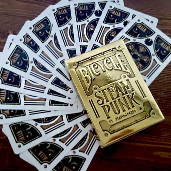 Bicycle Other - Bicycle Gold Steam Punk Deck of Playing Cards